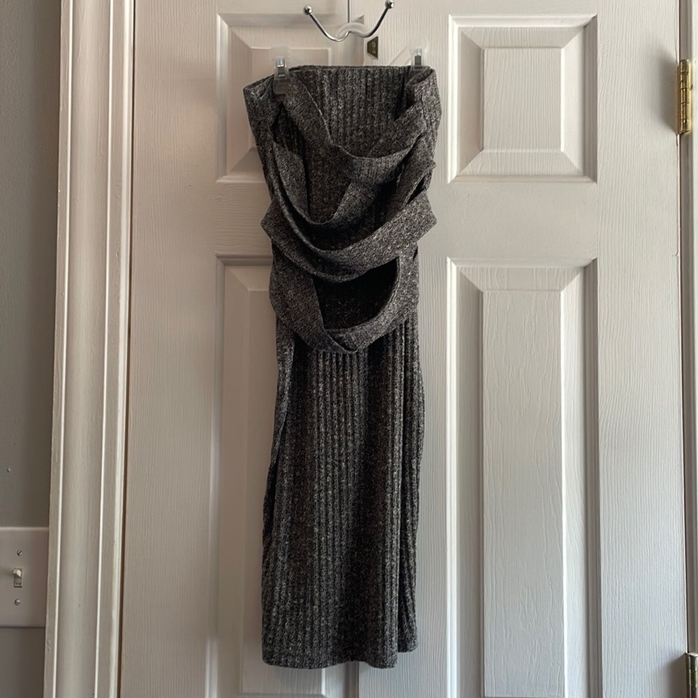 CÀRDO STRAPLESS MINI DRESS